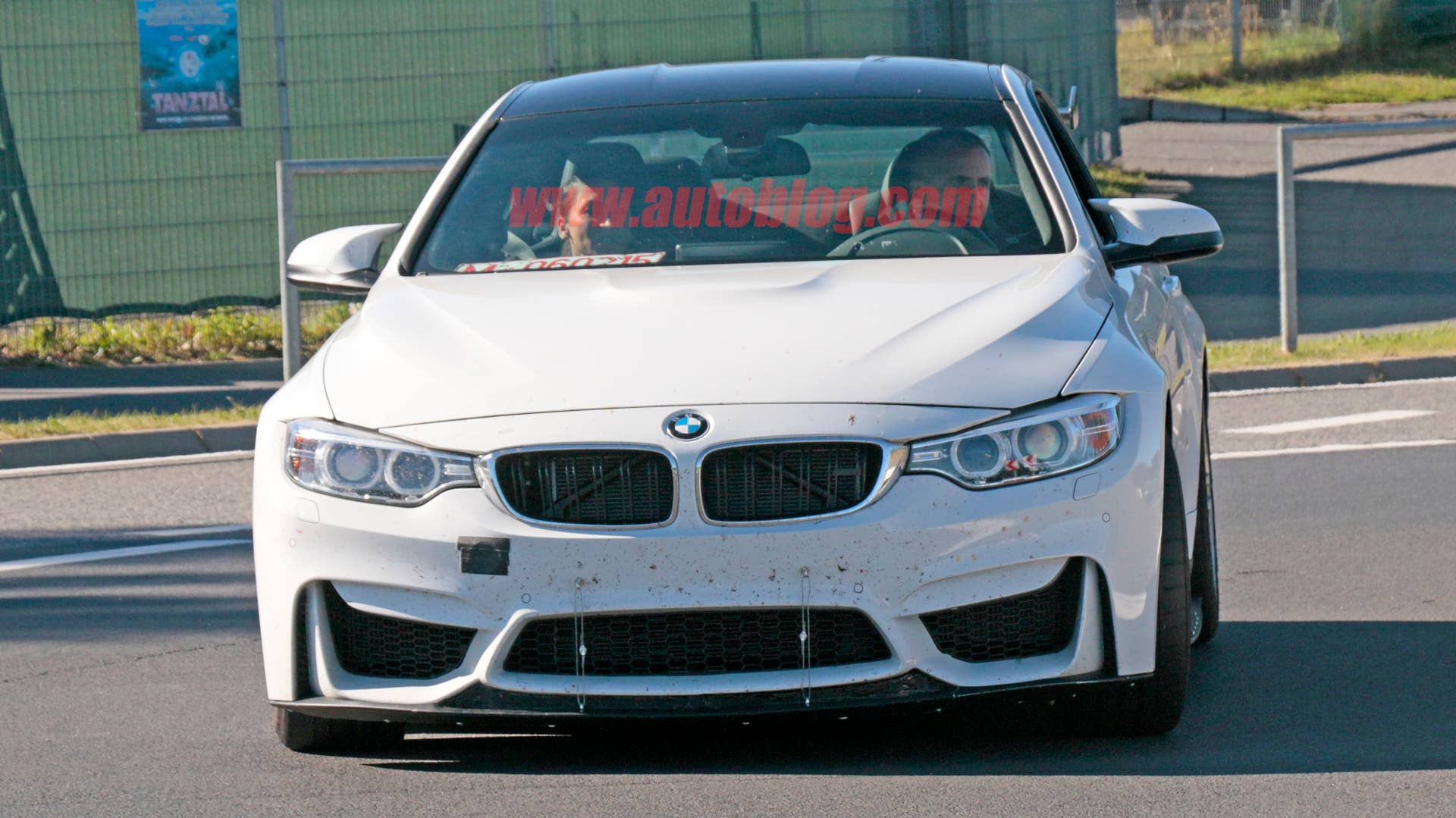 BMW M4 With Extreme Aero Spy Shots Front End Exterior