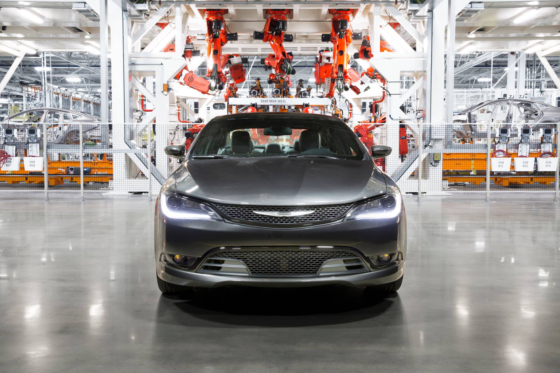 The Chrysler brand Factory Tour, an interactive online experience using Google Maps Business View technology takes consumers inside the new five million square-foot Sterling Heights Assembly Plant for a behind-the-scenes peek at how the all-new 2015 Chrysler 200 is built.