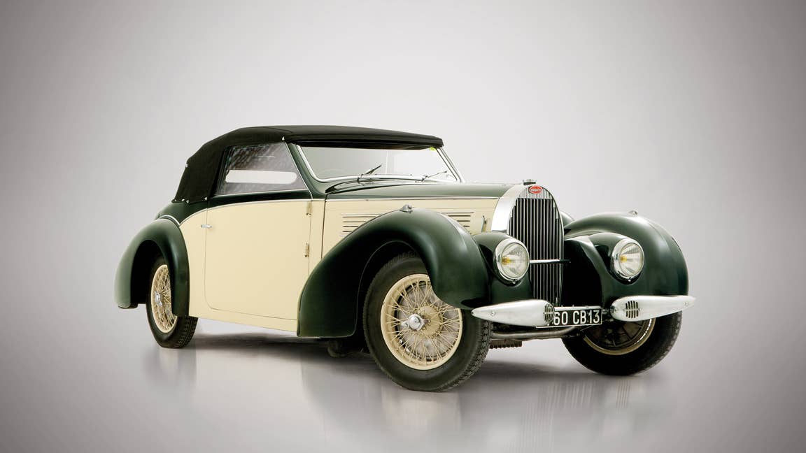 1939 Bugatti Type 57 Cabriolet by Gangloff