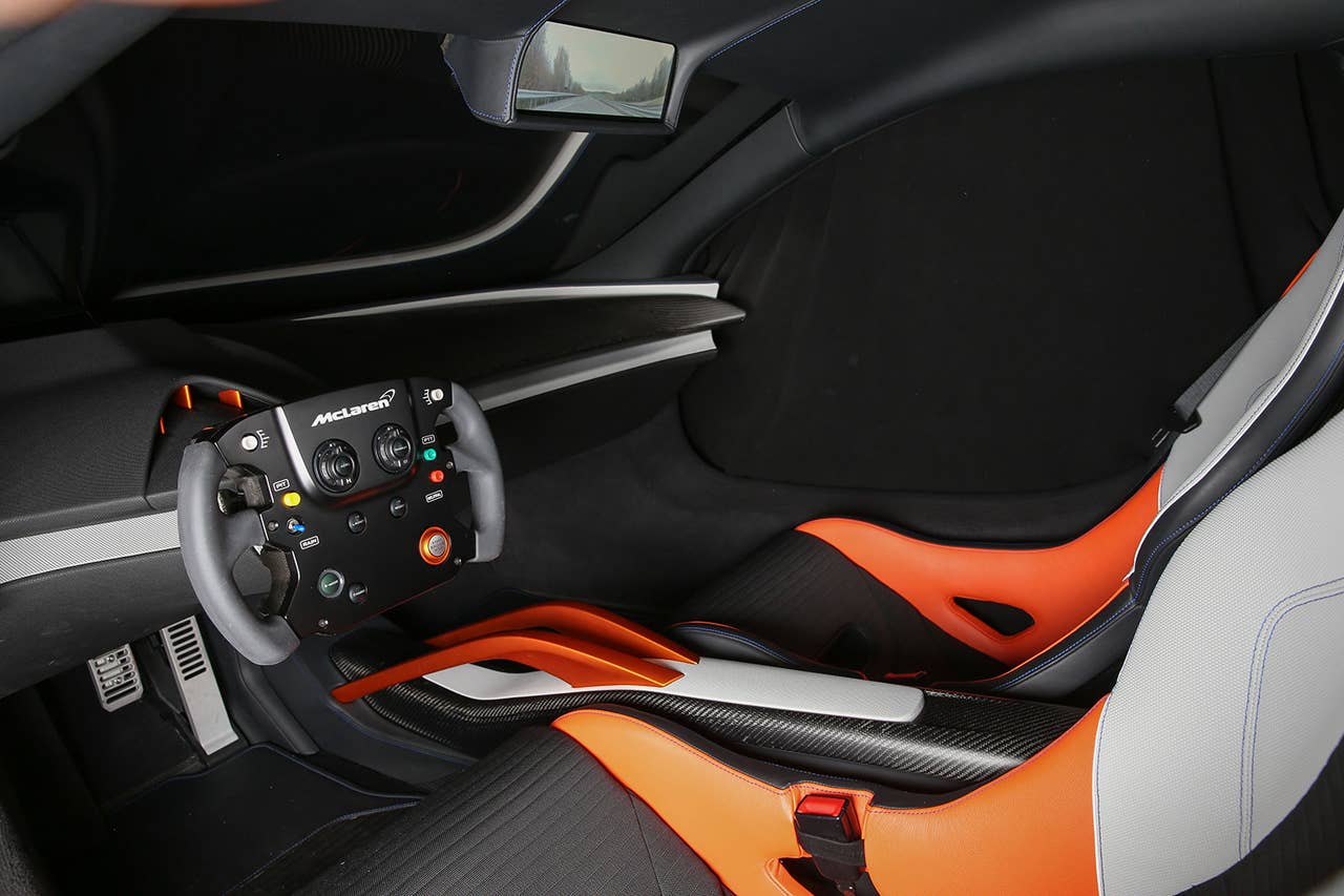 McLaren 675LT JVCKenwood Concept interior