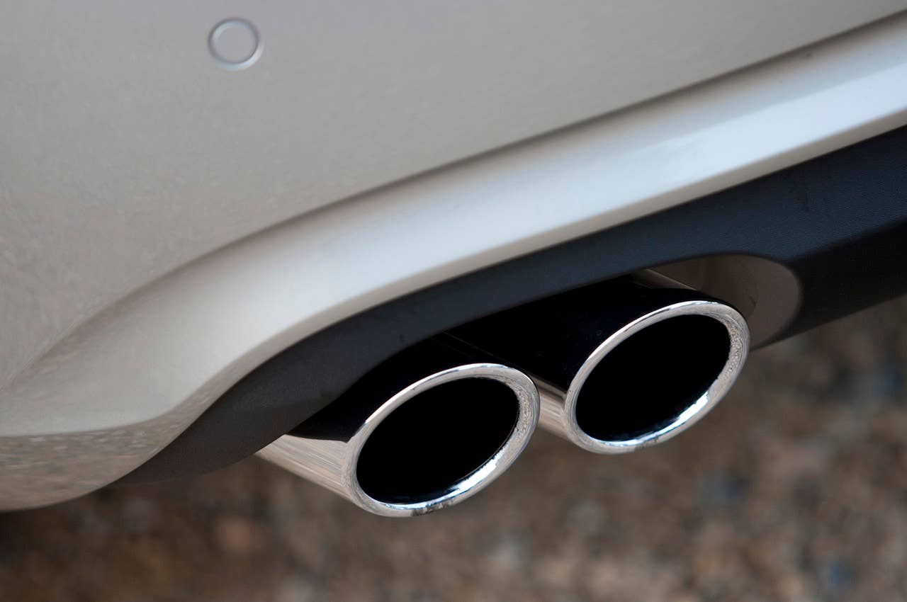 2013 Audi A4 exhaust tips