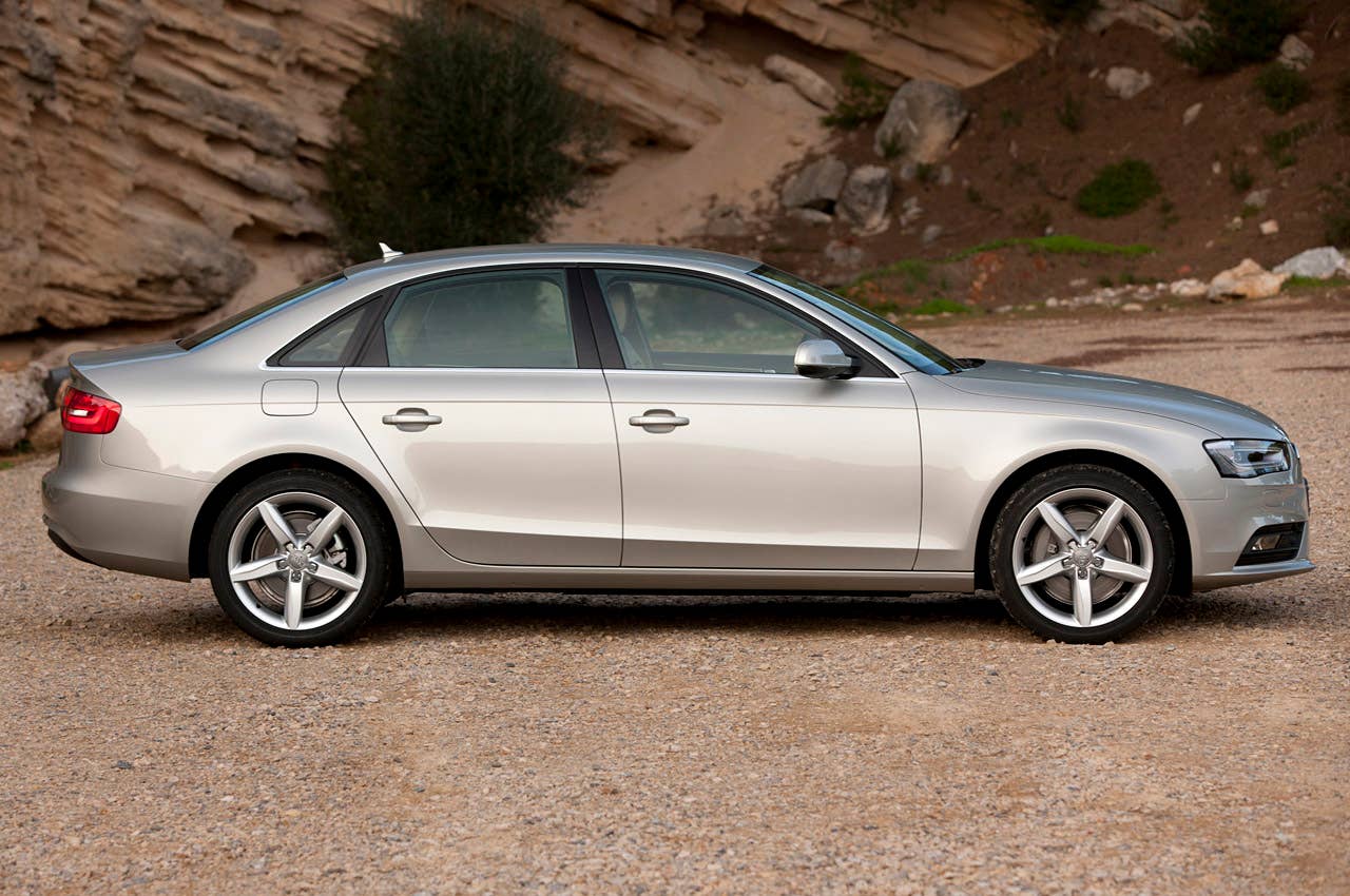 2013 Audi A4 side view