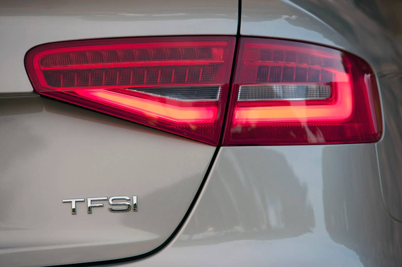 2013 Audi A4 taillight