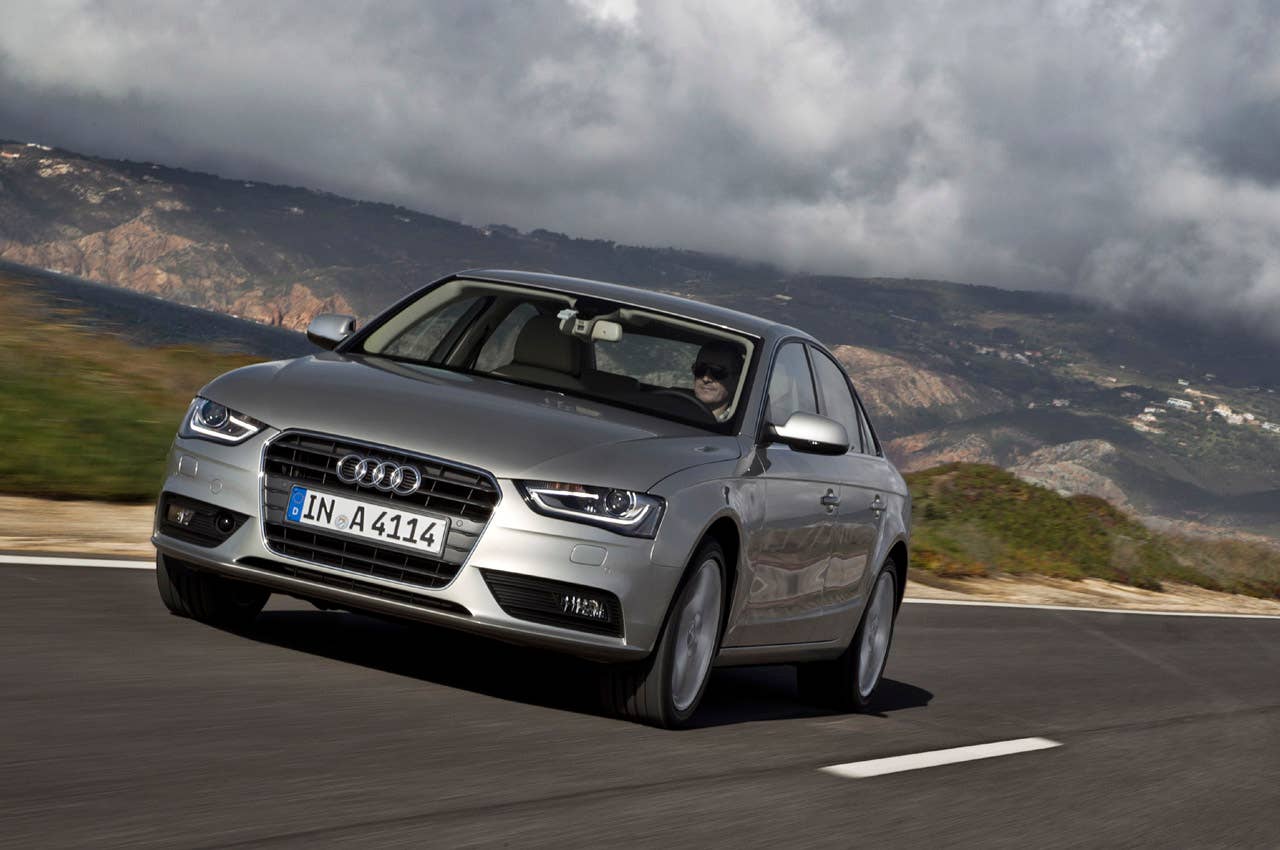 2013 Audi A4 driving