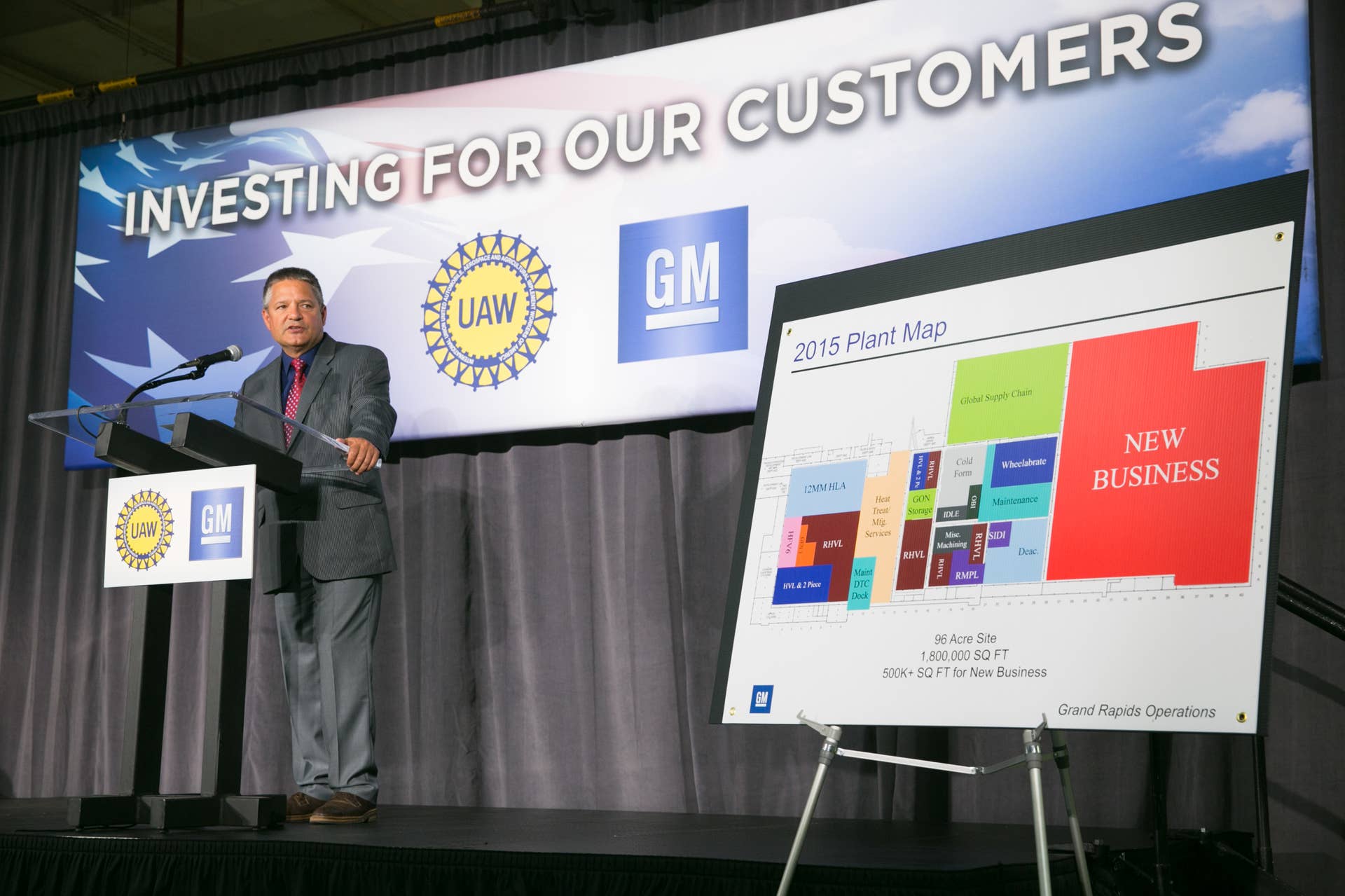 GM Grand Rapids Operations investment