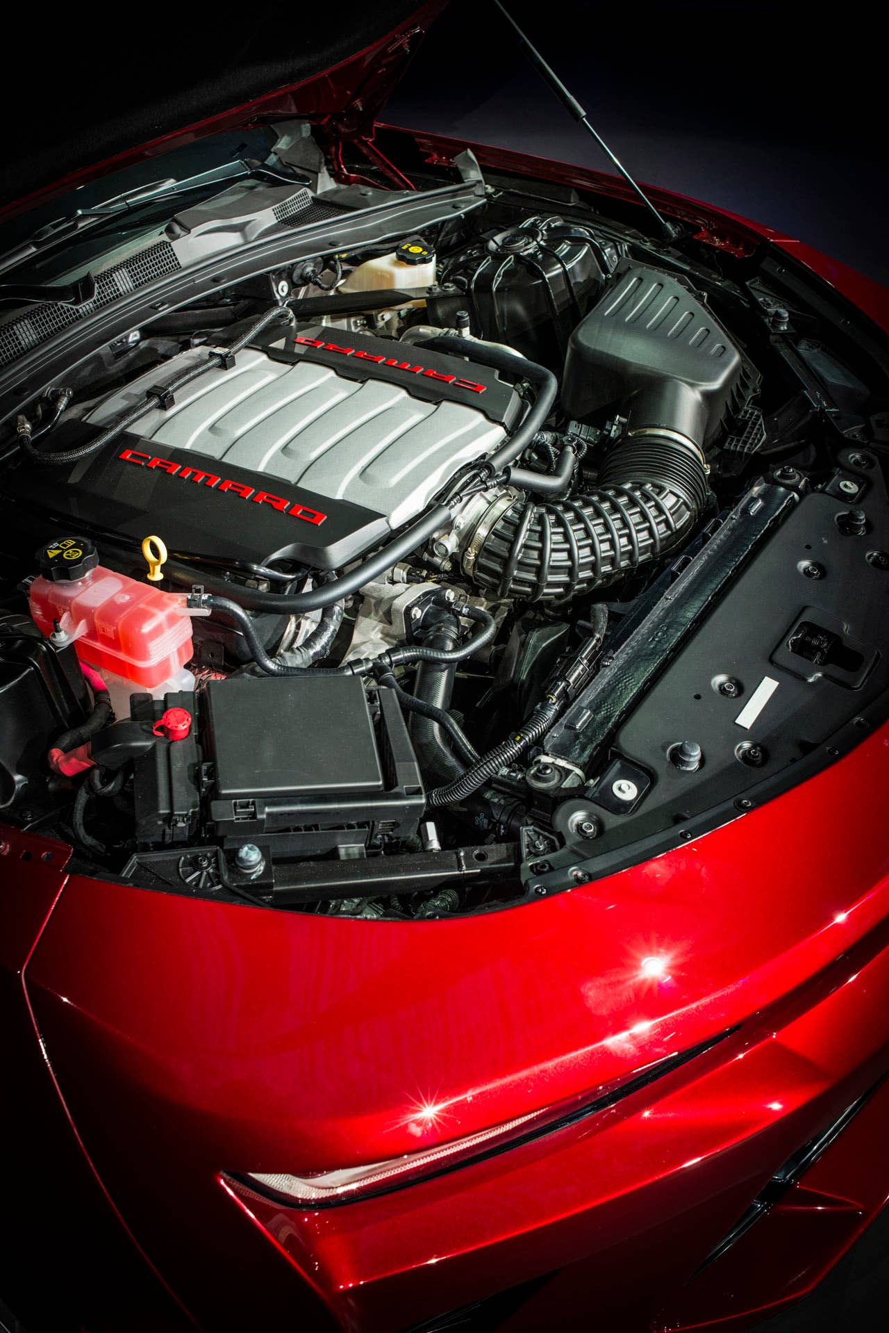 2016 chevy camaro engine profile side