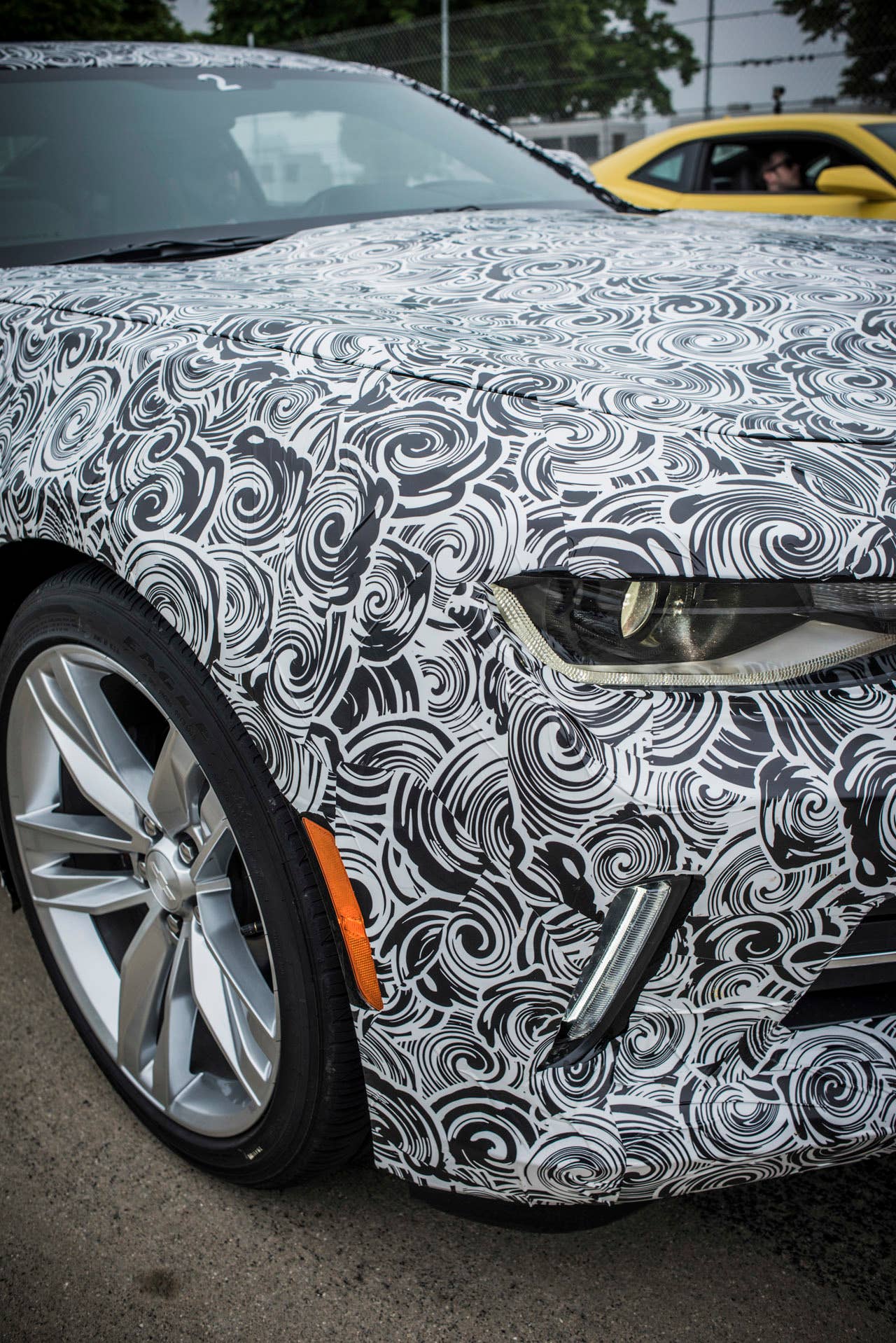 2016 chevy camaro camo verticle