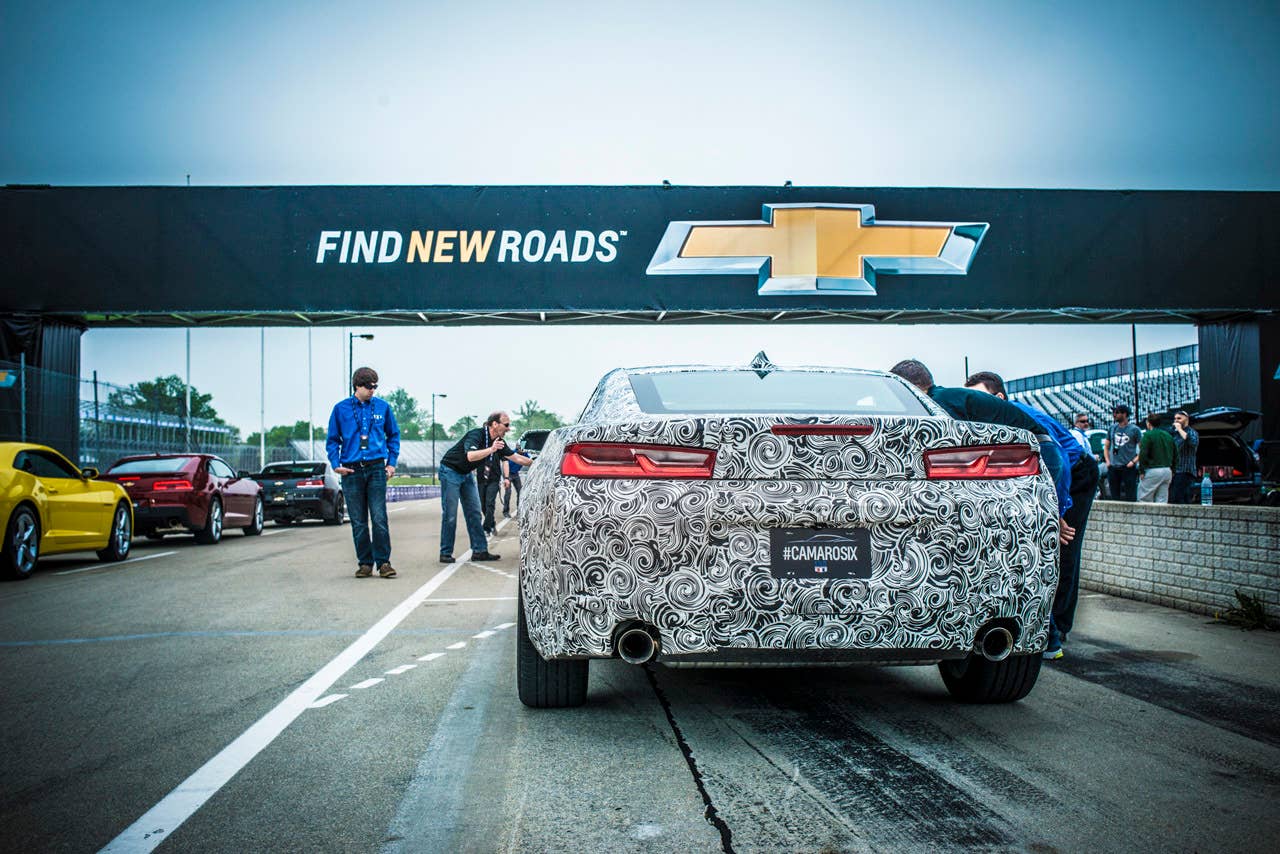 2016 chevy camaro pit road