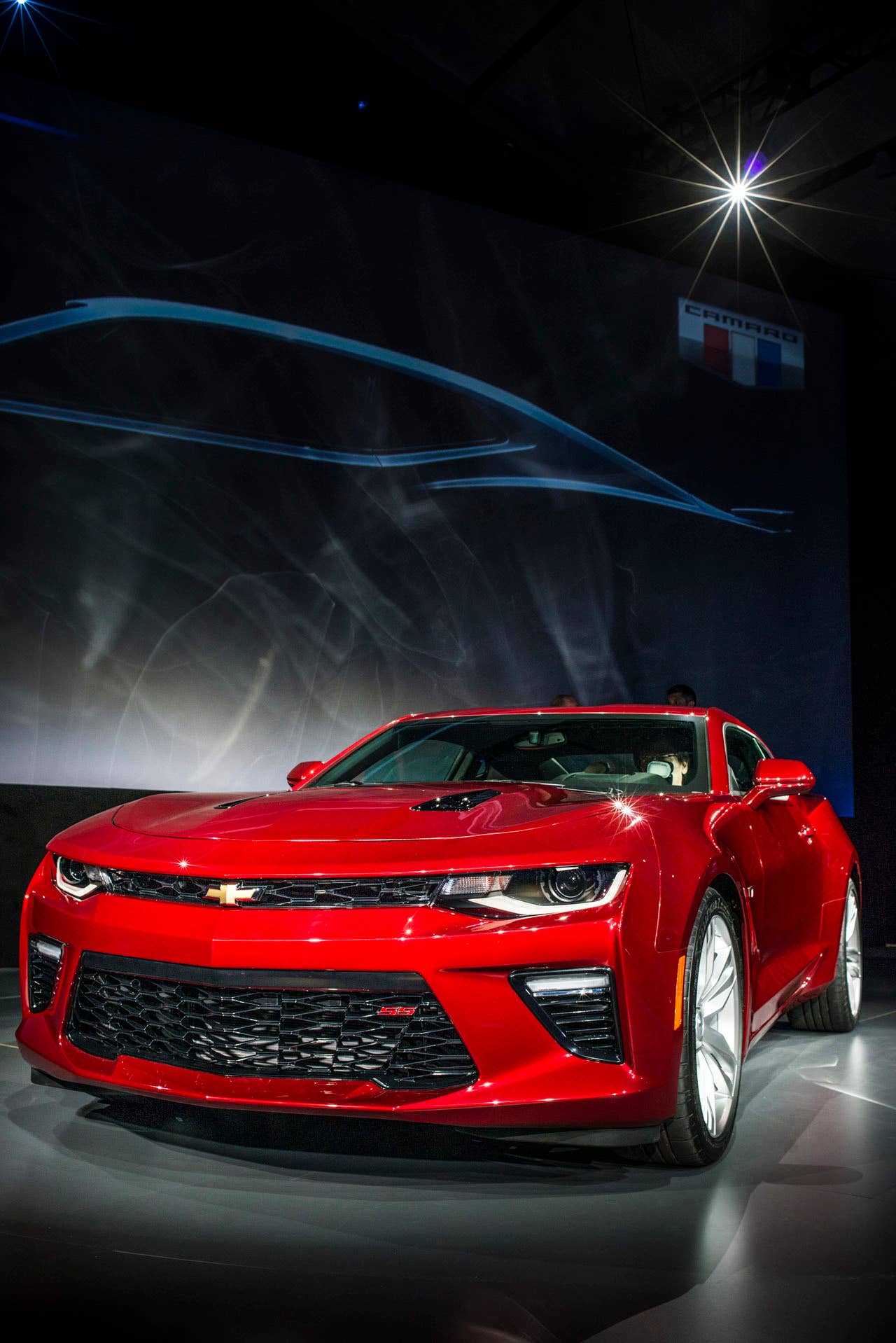 2016 chevy camaro lower front angle