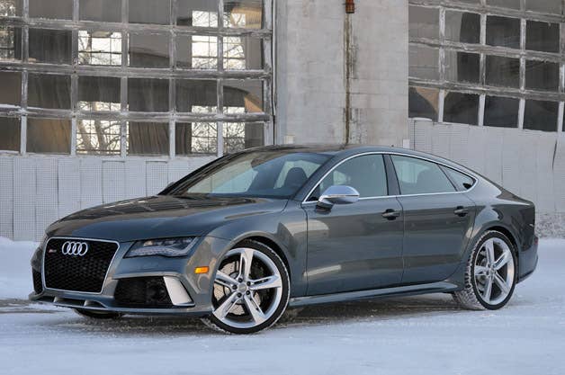 2014 Audi RS7 - front three-quarter view