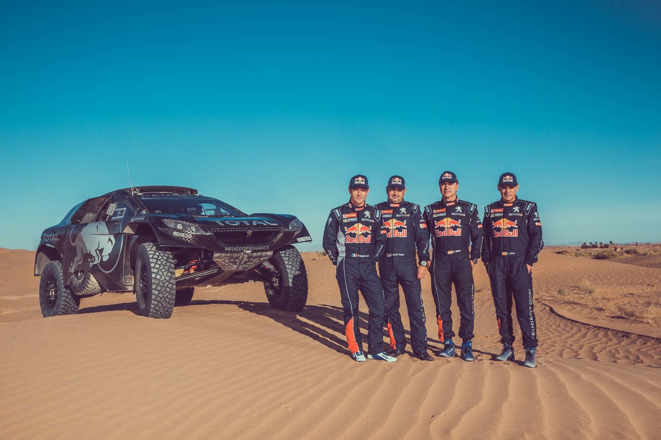 Peugeot 2008 DKR16 drivers