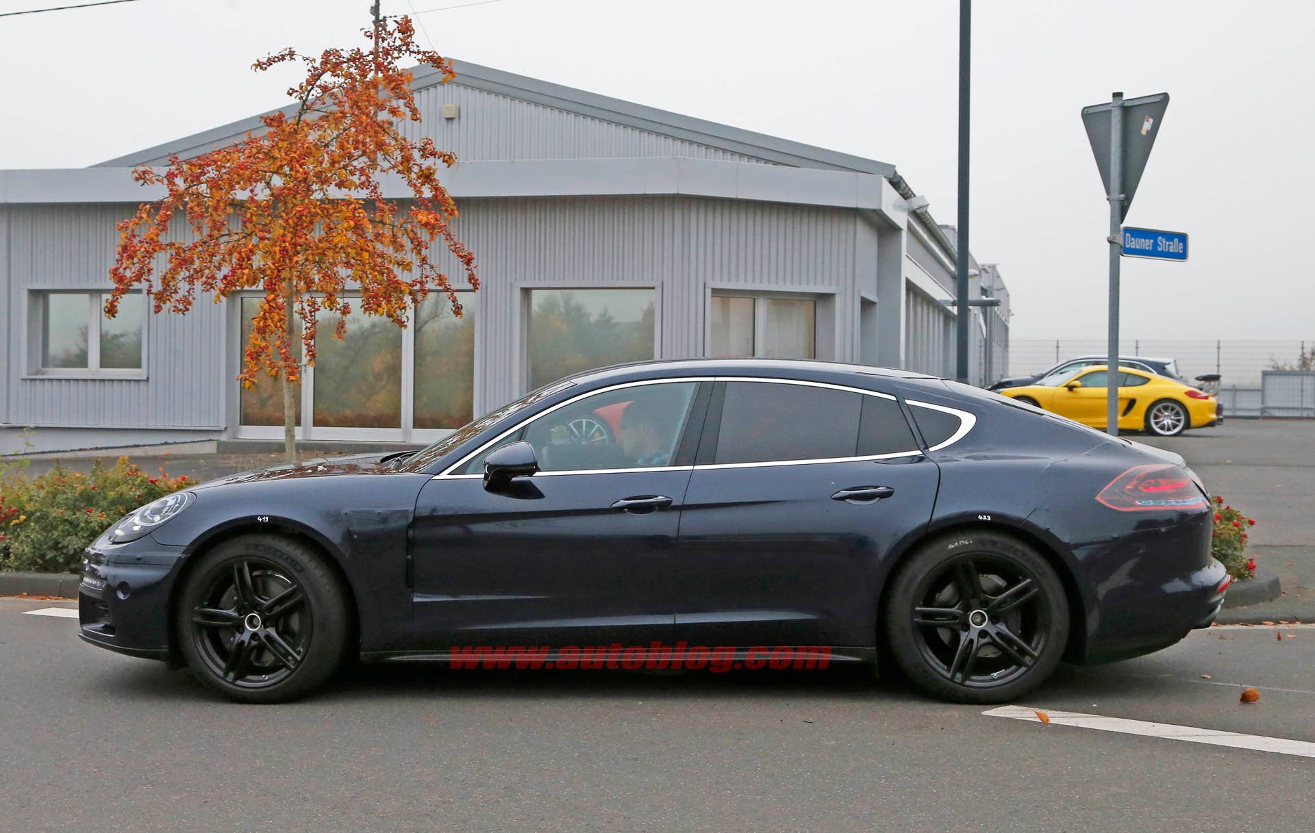 2017 Porsche Panamera spied side