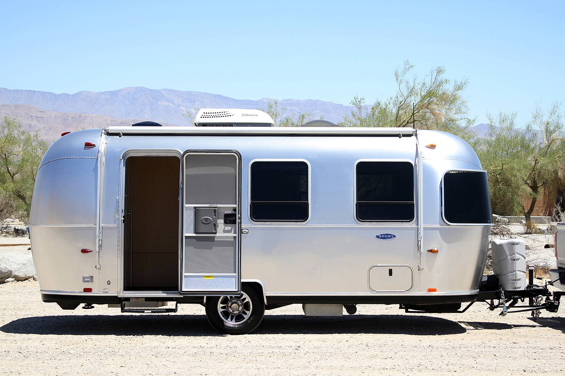 Airstream Bambi Sport 22 side view