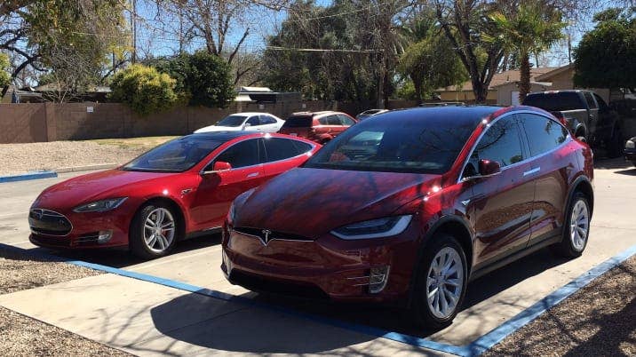 Tesla Model S and X