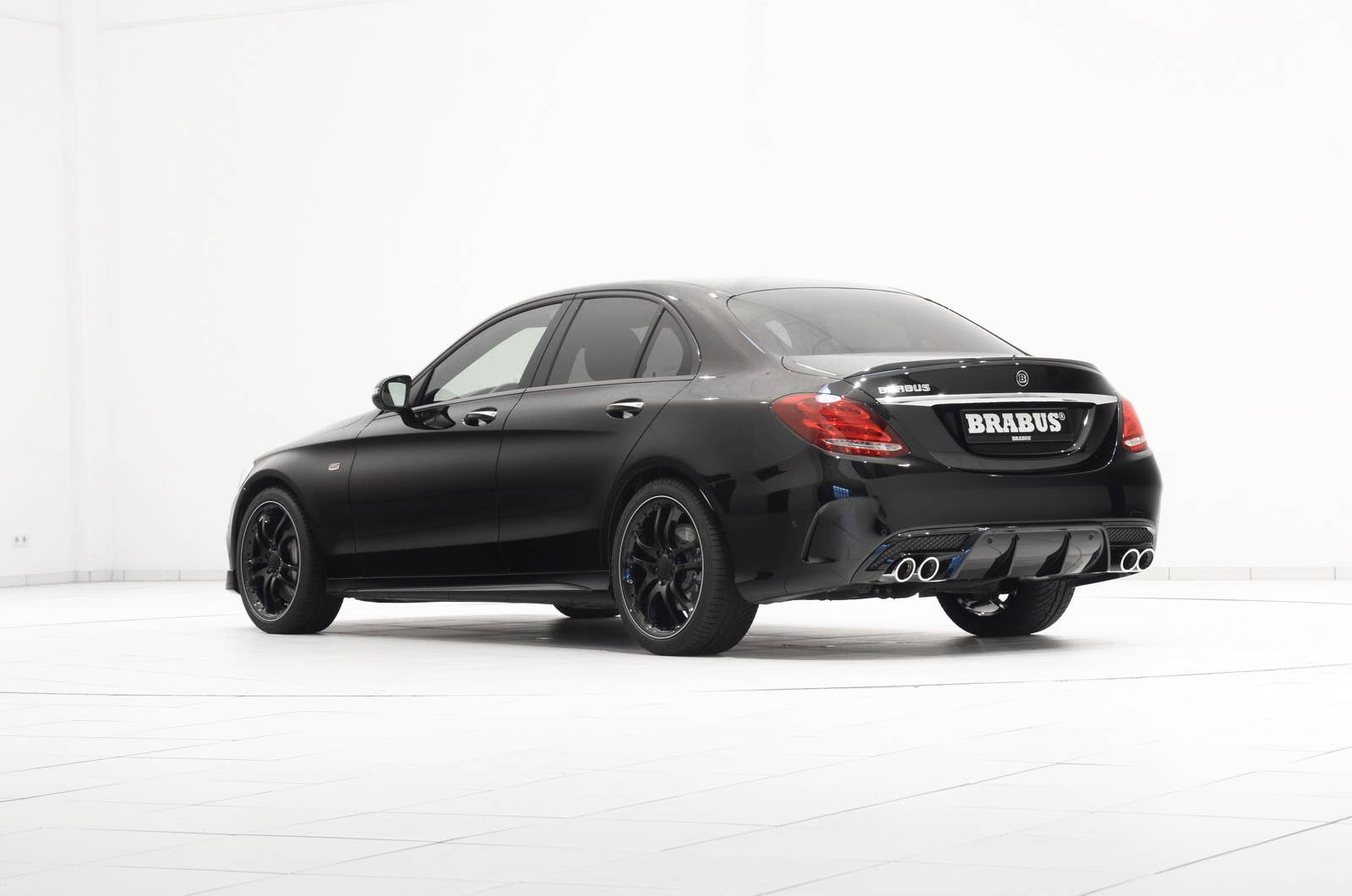 Mercedes-Benz C450 AMG Sport by Brabus rear 3/4