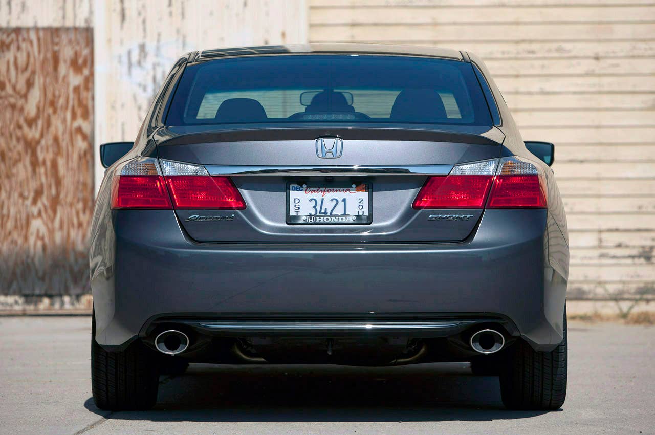 2013 Honda Accord Sport rear view