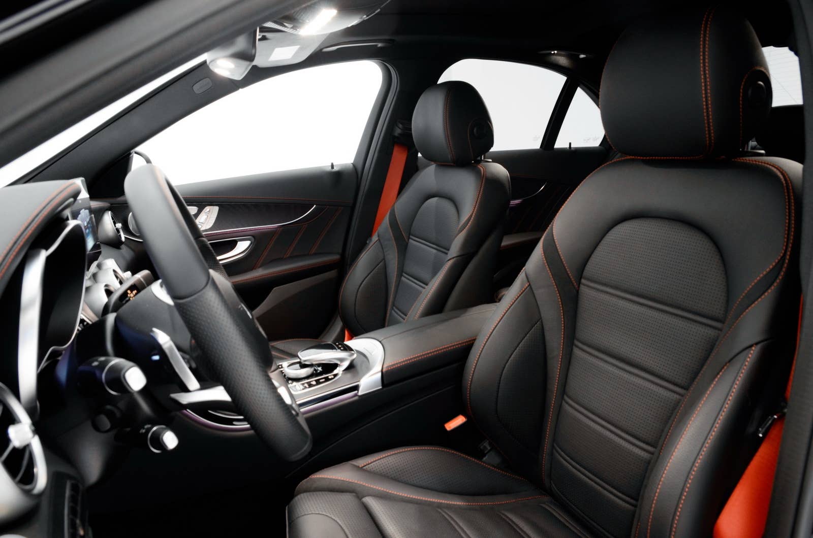 Mercedes-Benz C450 AMG Sport by Brabus interior front seats