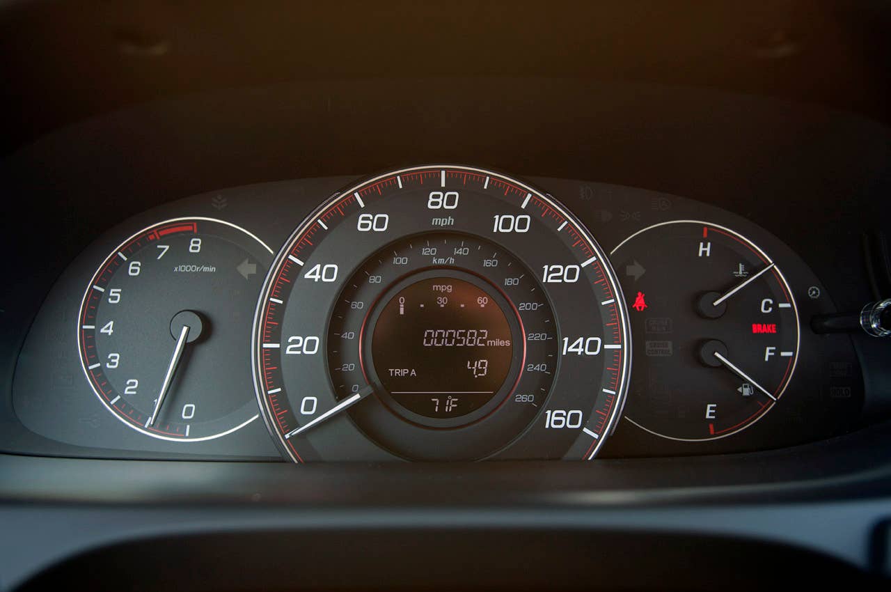 2013 Honda Accord Sport gauges