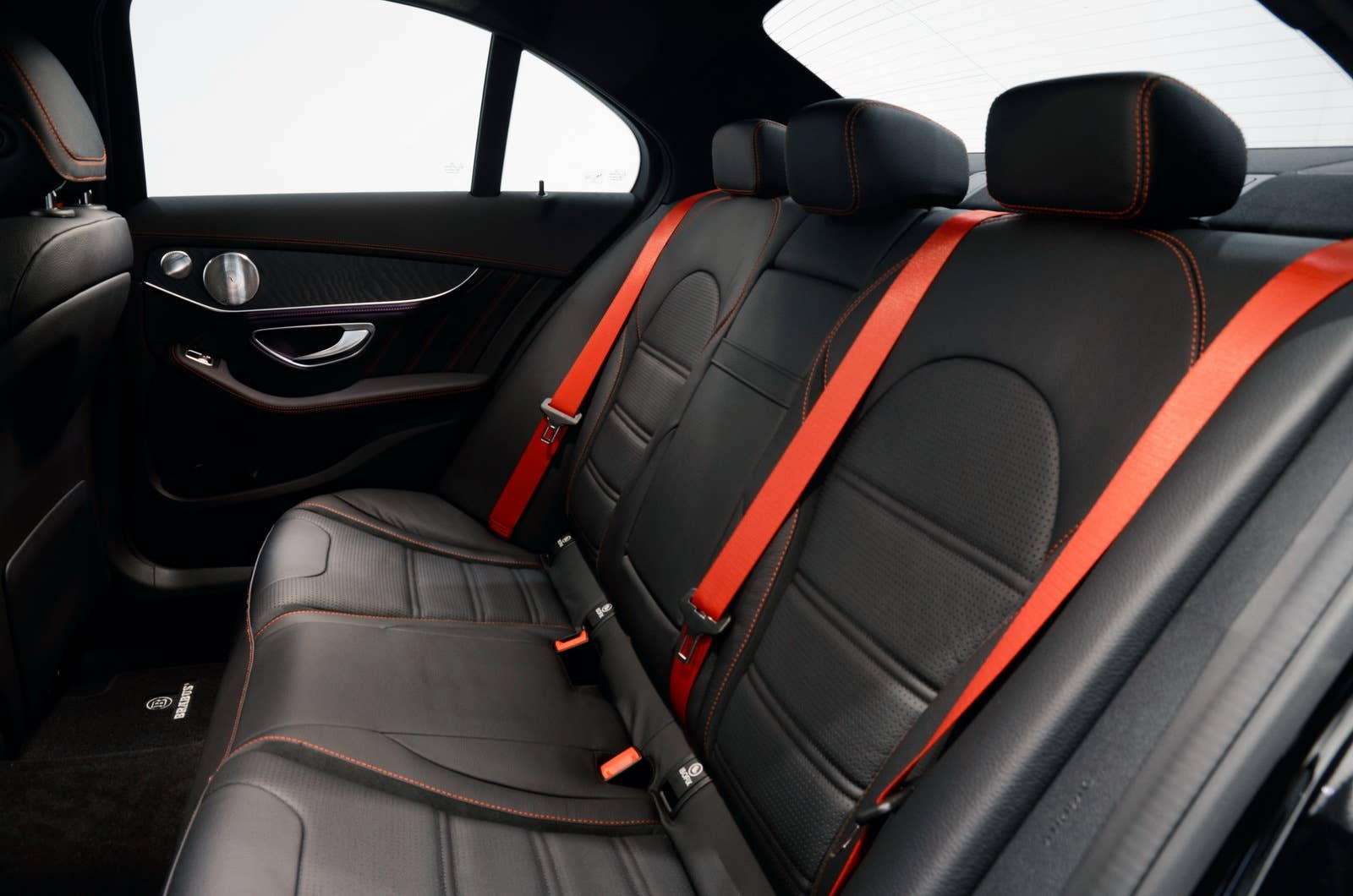 Mercedes-Benz C450 AMG Sport by Brabus interior rear seats