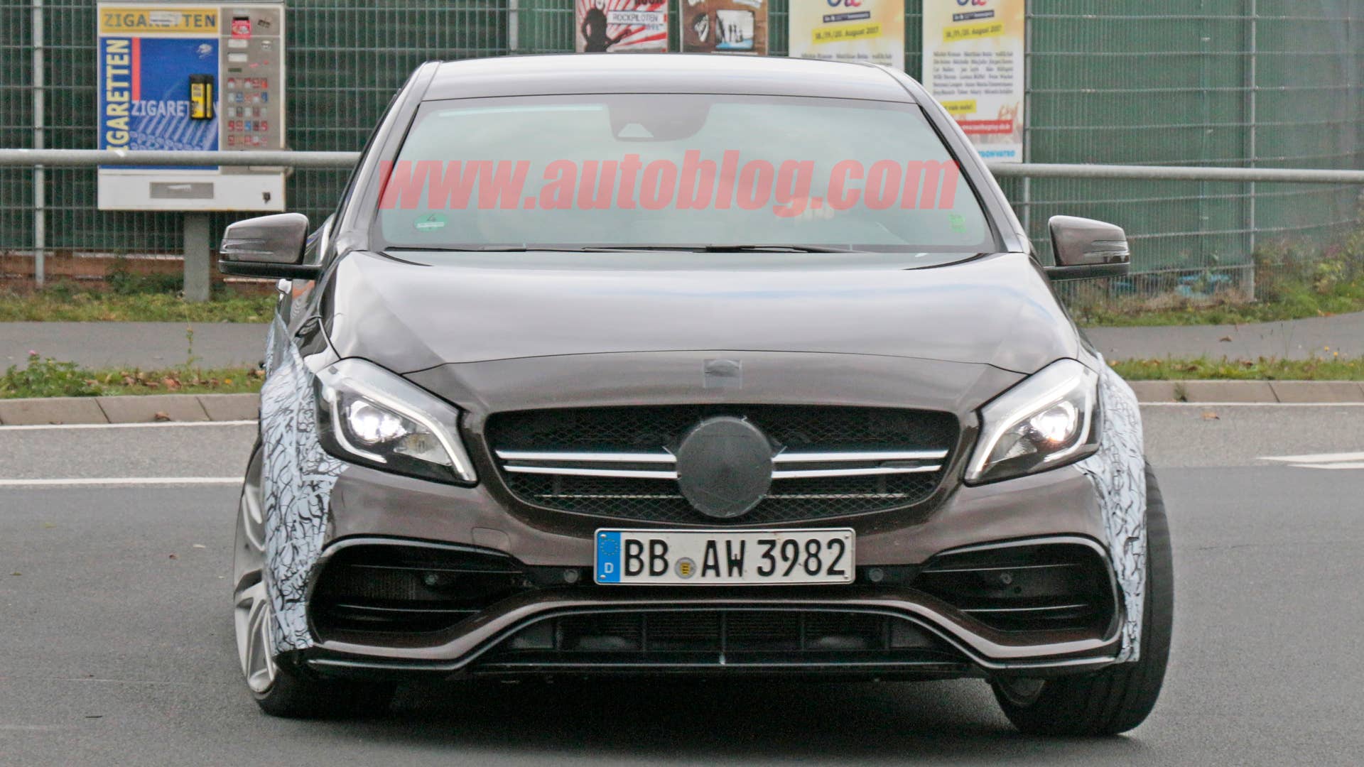 Mercedes-AMG A45 Black Series Spy Shots Front End Exterior