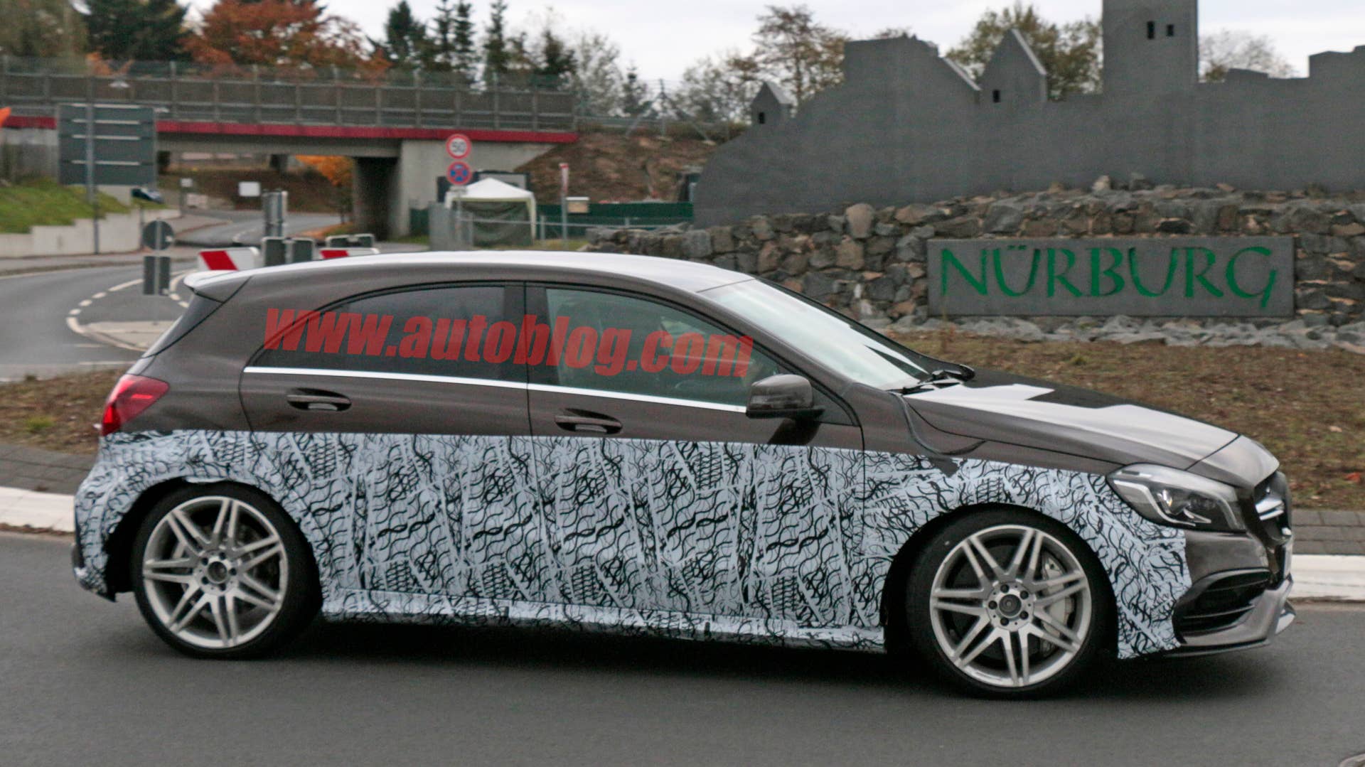 Mercedes-AMG A45 Black Series Spy Shots Side Exterior