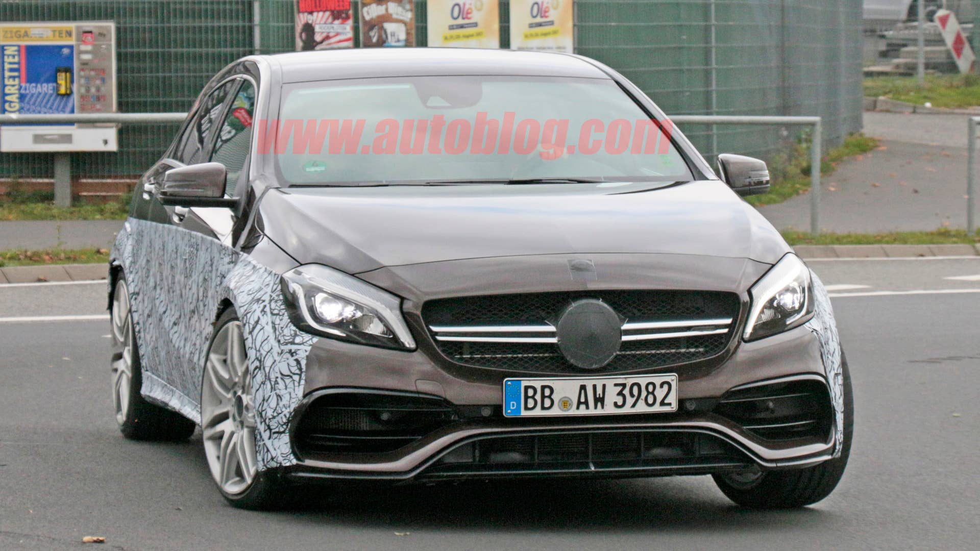 Mercedes-AMG A45 Black Series Spy Shots Front End Exterior
