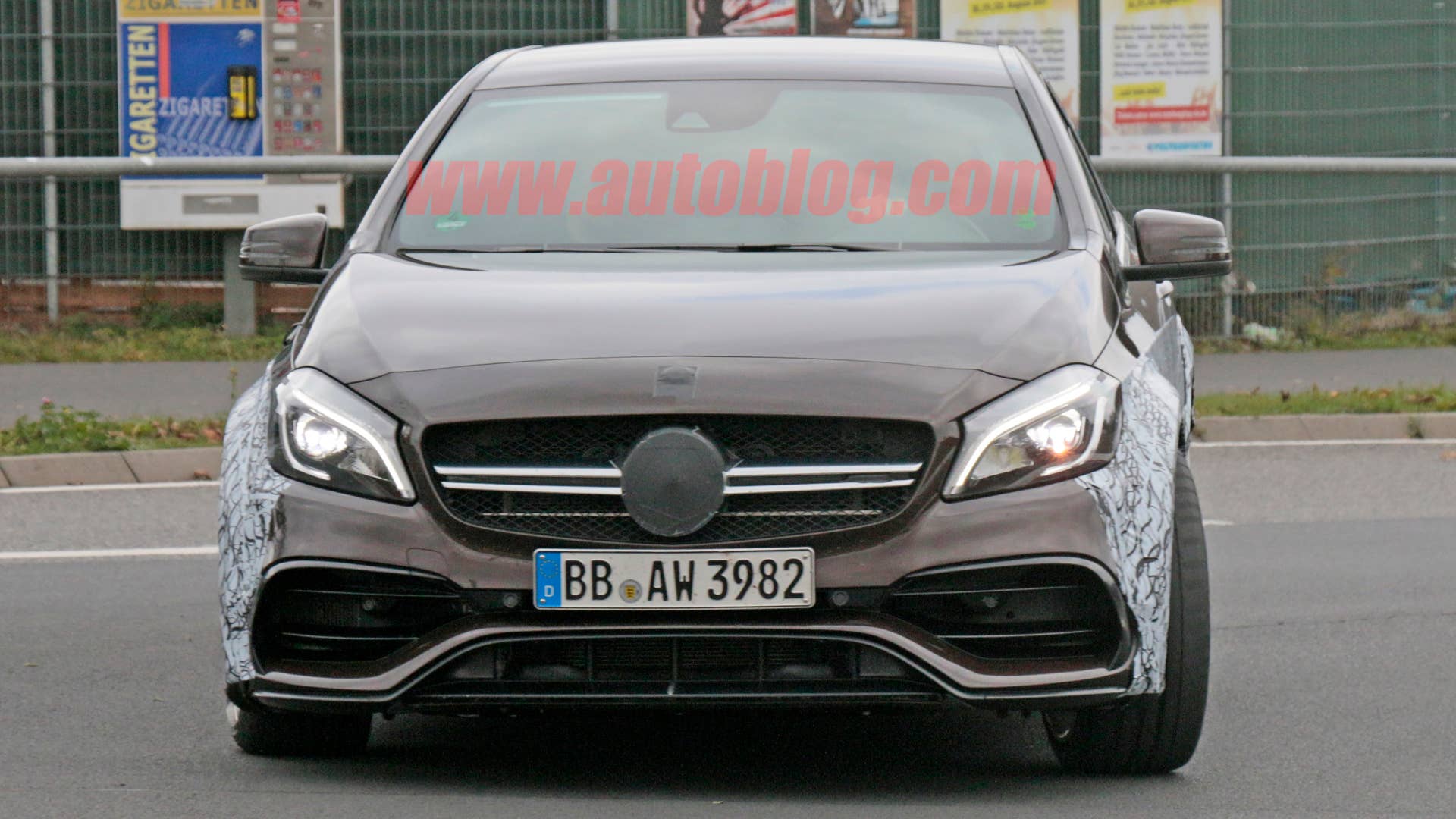 Mercedes-AMG A45 Black Series Spy Shots Front End Exterior