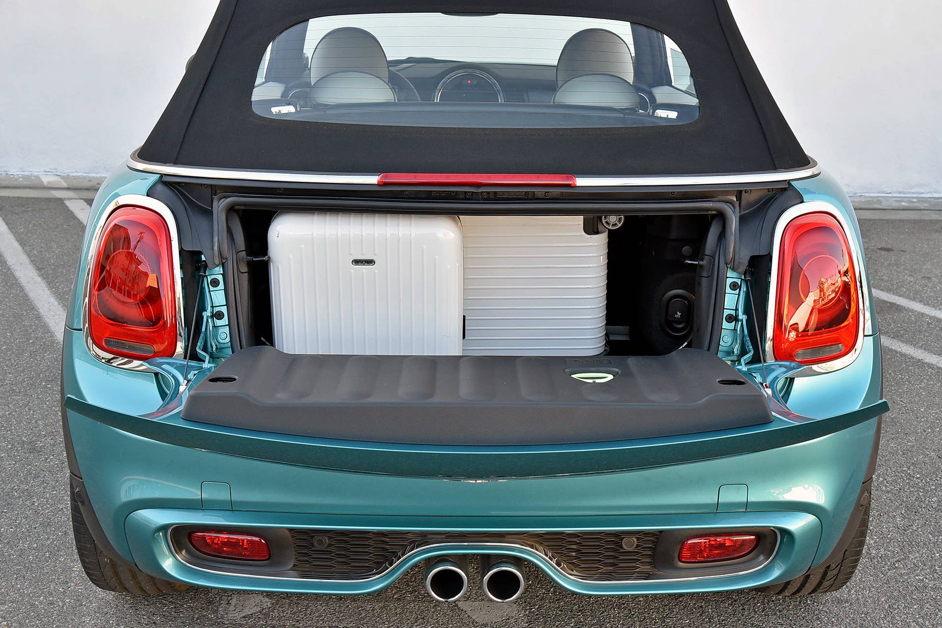 2016 Mini Cooper S Convertible rear cargo area