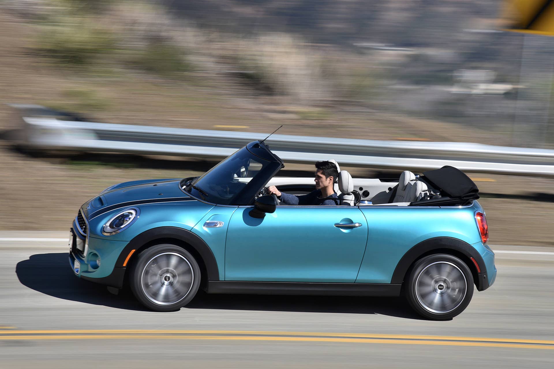 2016 Mini Cooper S Convertible driving