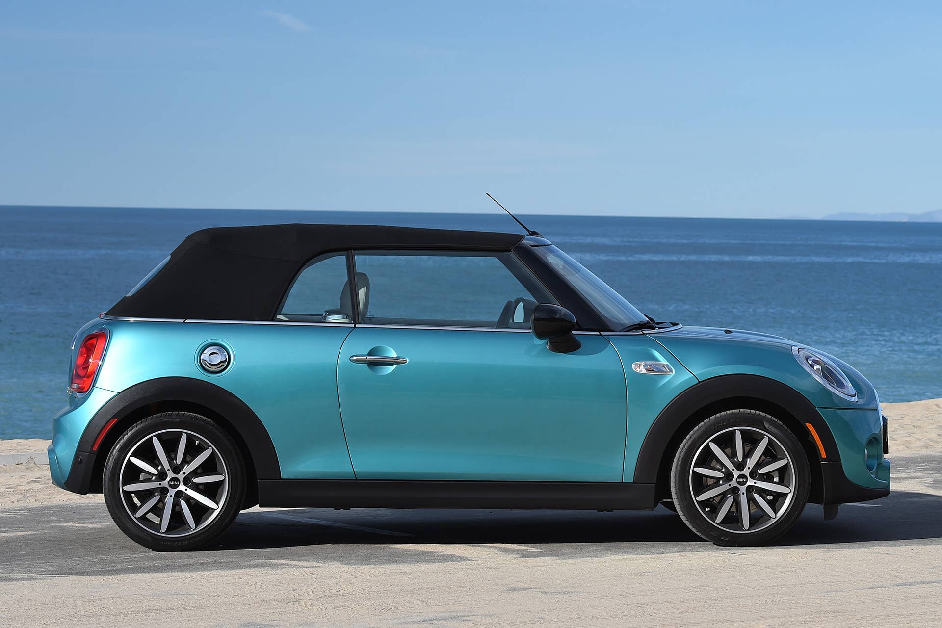 2016 Mini Cooper S Convertible side view