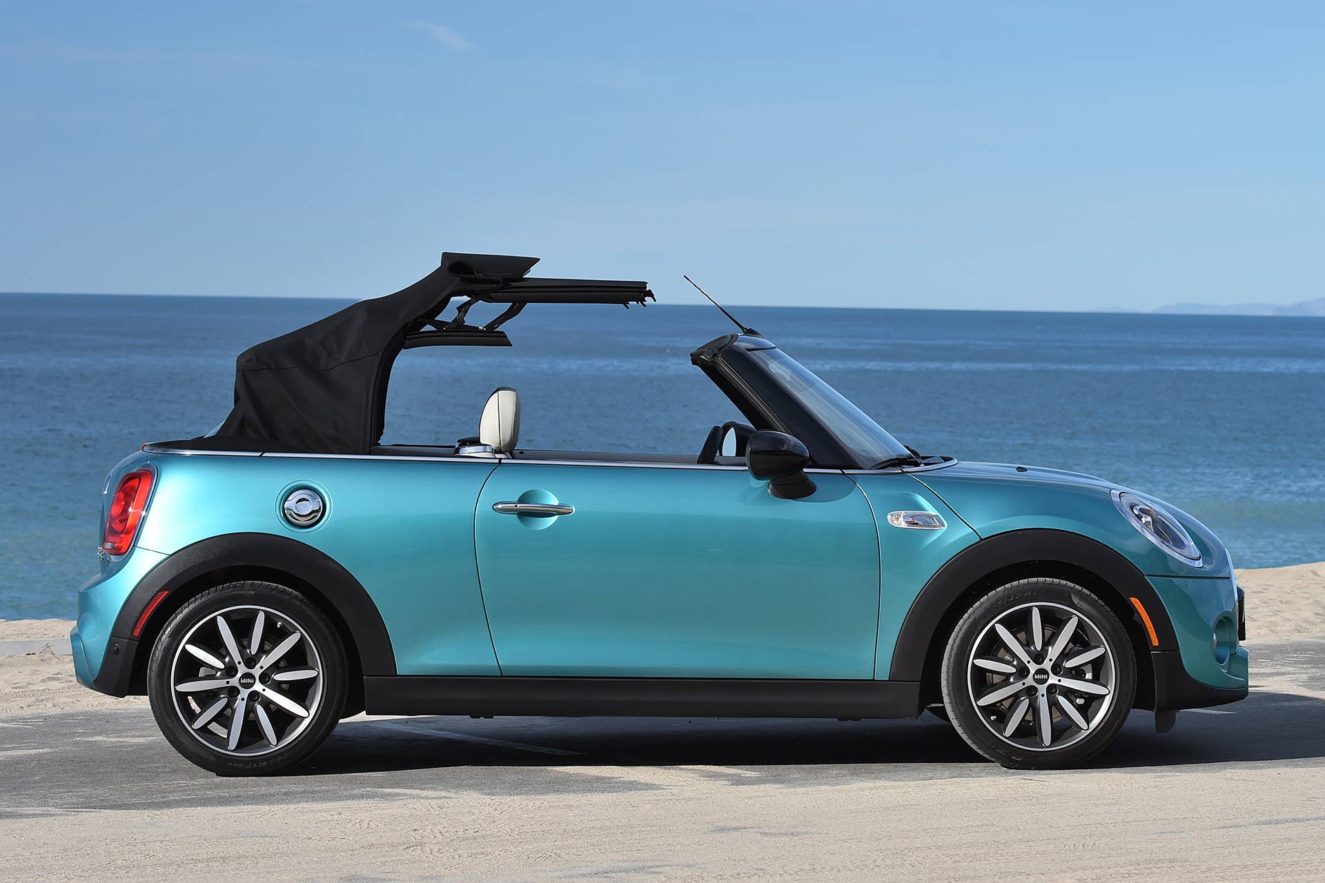 2016 Mini Cooper S Convertible side view