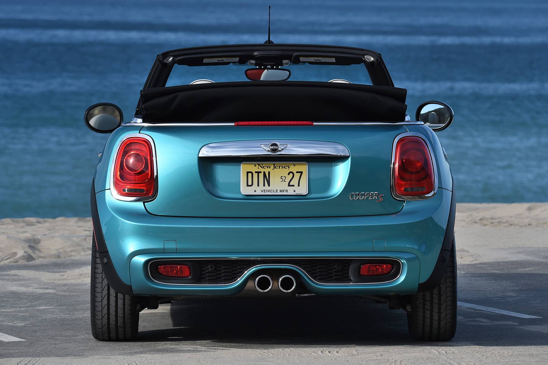2016 Mini Cooper S Convertible rear view