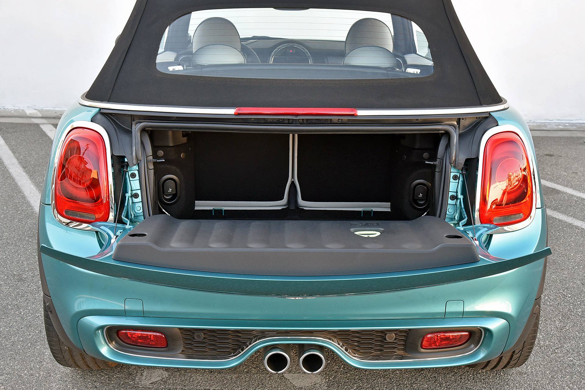 2016 Mini Cooper S Convertible rear cargo area