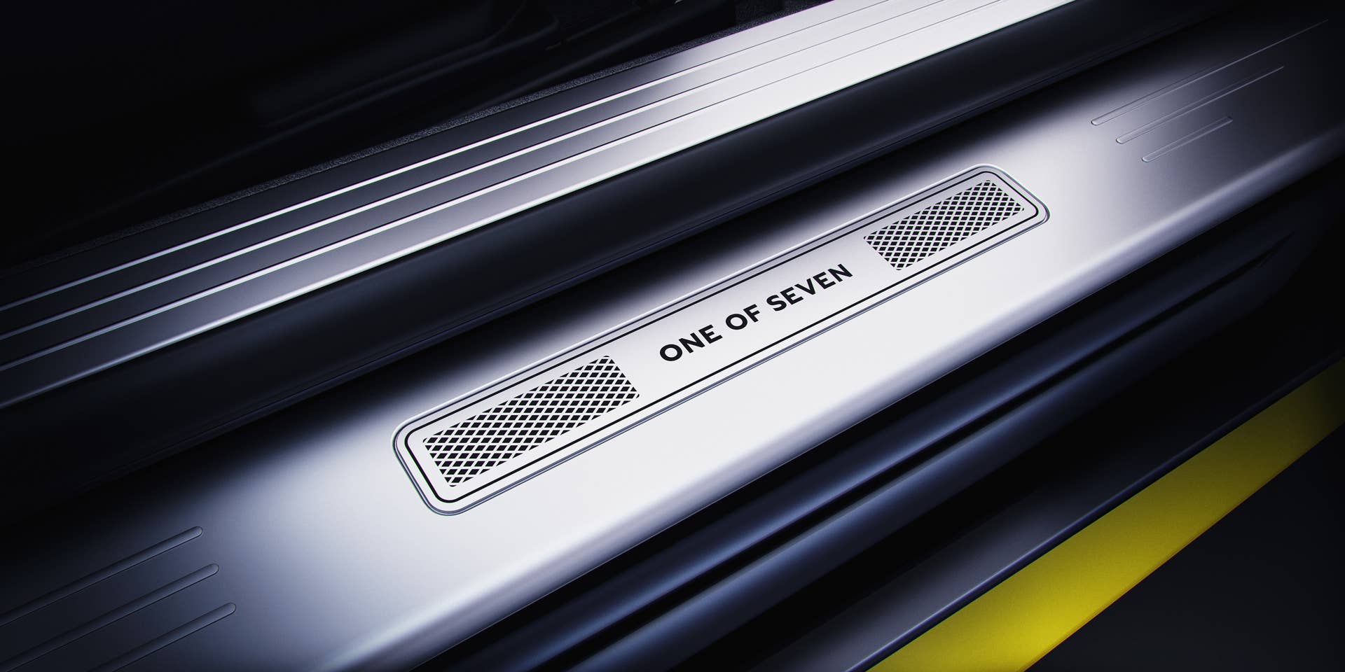 Bentley Continental GT Speed Breitling Jet Team Series Limited Edition tread door sill plate