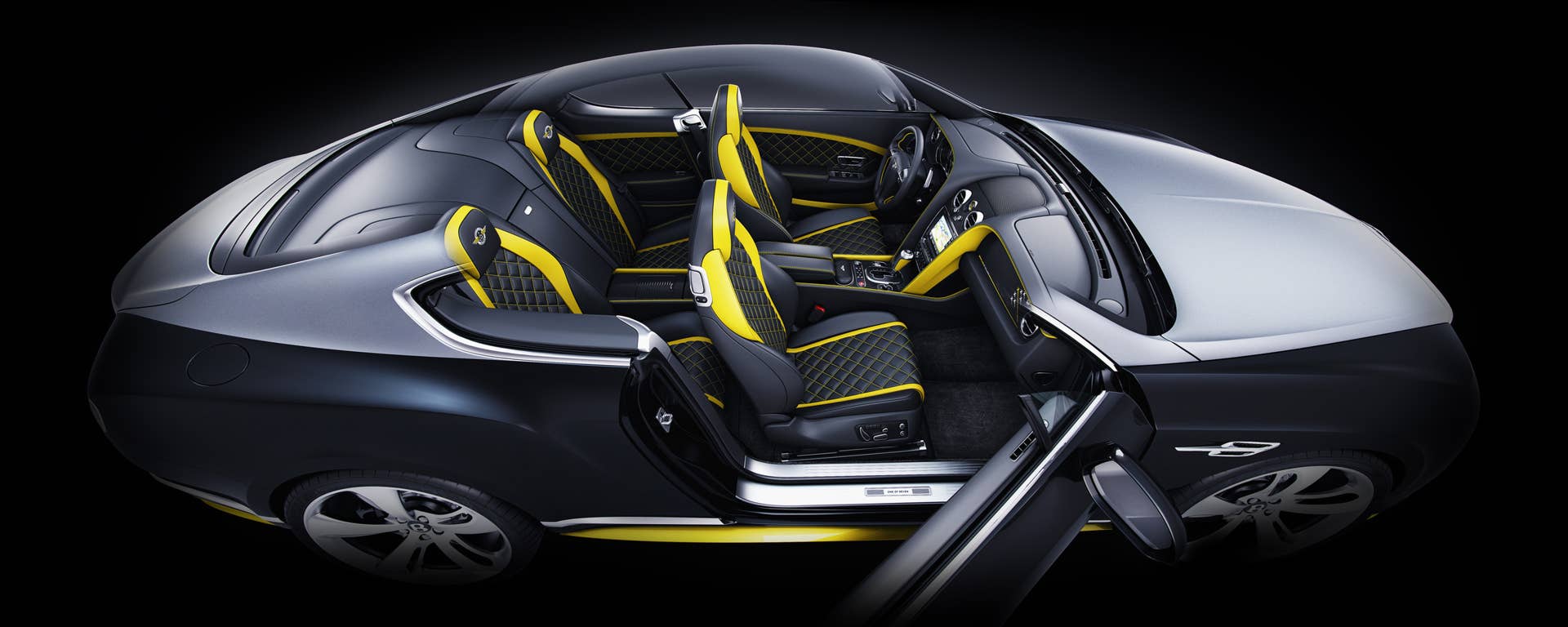 Bentley Continental GT Speed Breitling Jet Team Series Limited Edition interior rendering
