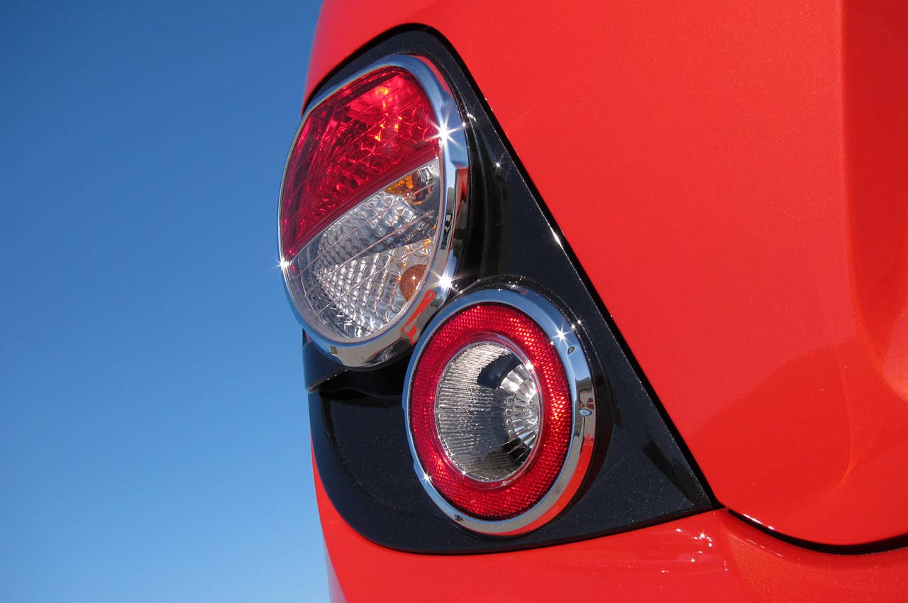 2012 Chevrolet Sonic taillight