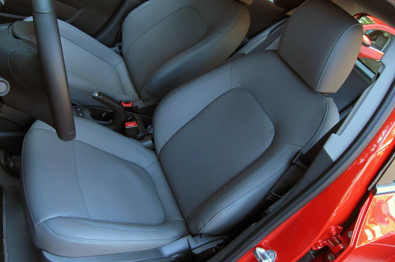 2012 Chevrolet Sonic front seats