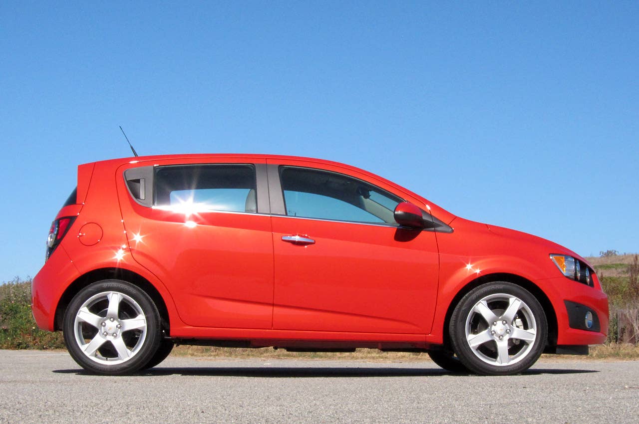2012 Chevrolet Sonic side view