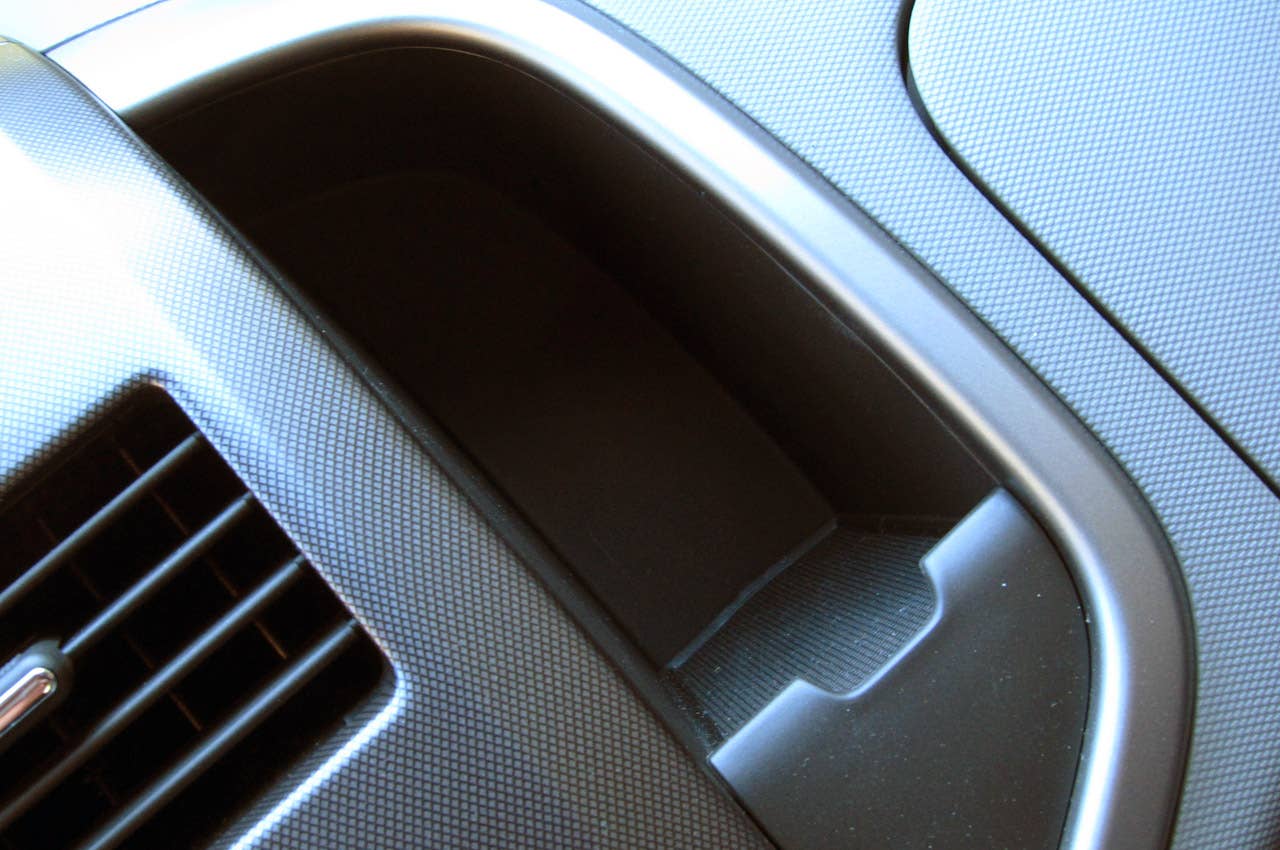 2012 Chevrolet Sonic dash storage area
