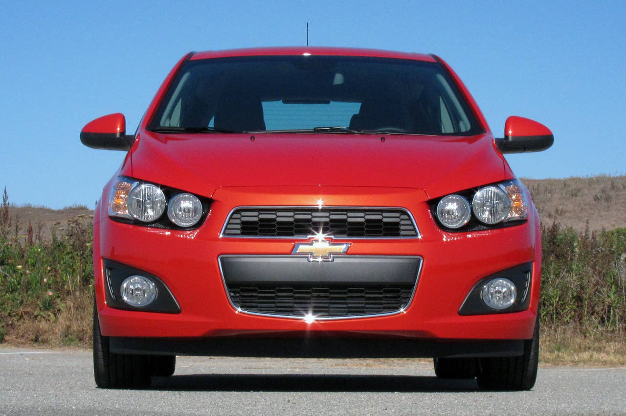 2012 Chevrolet Sonic front view