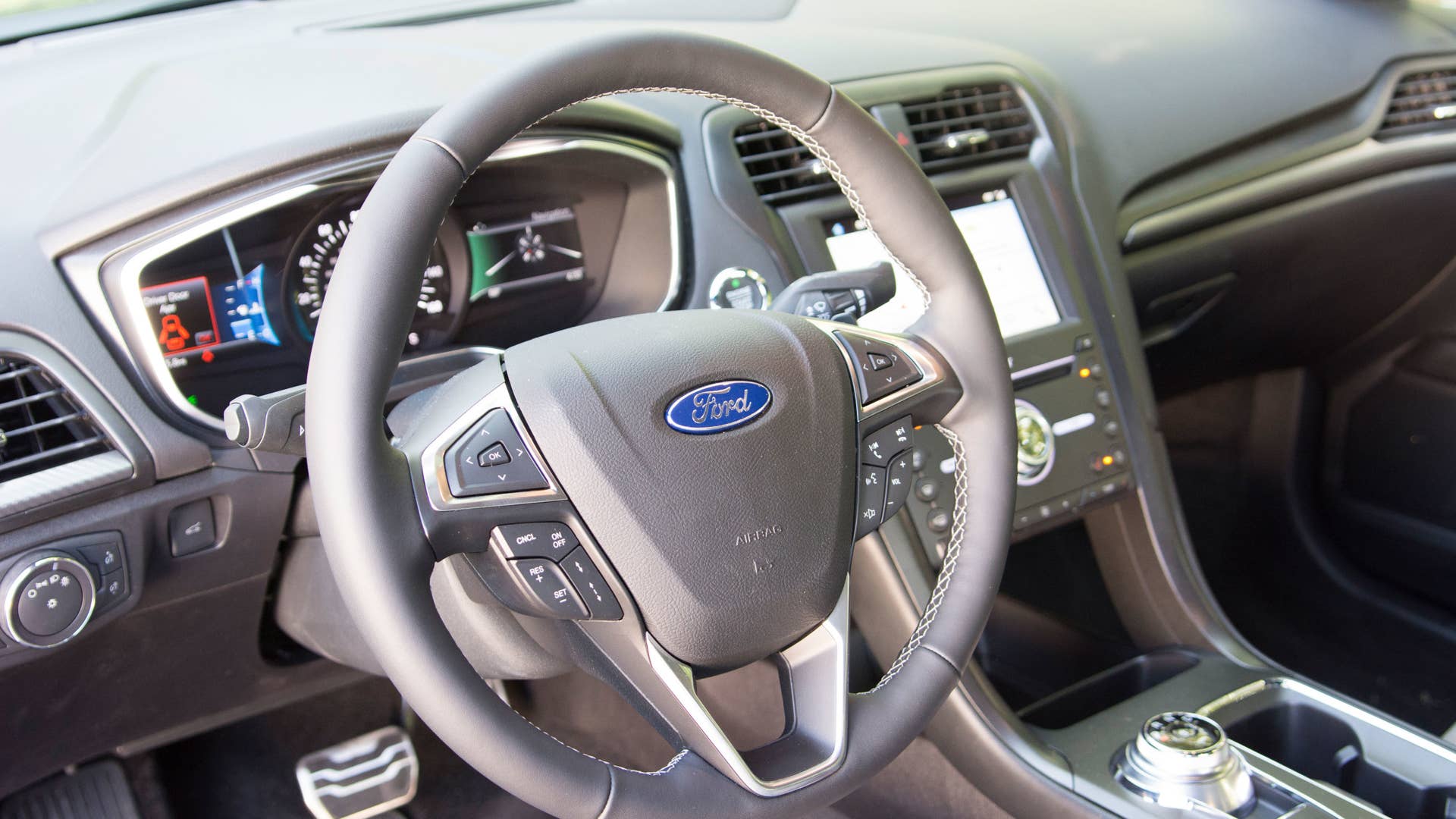 2017 ford fusion sport steering wheel