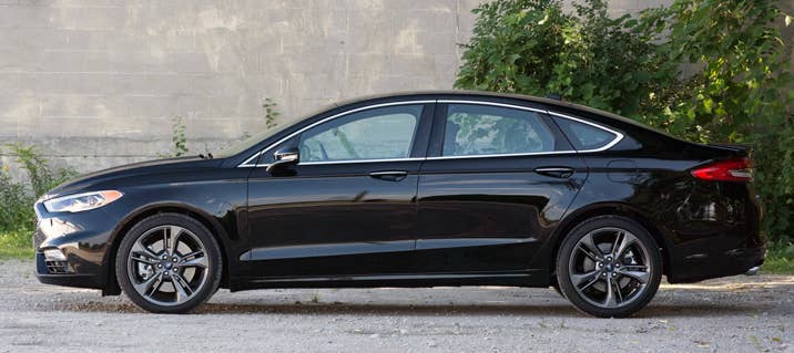 2017 Ford Fusion Sport profile