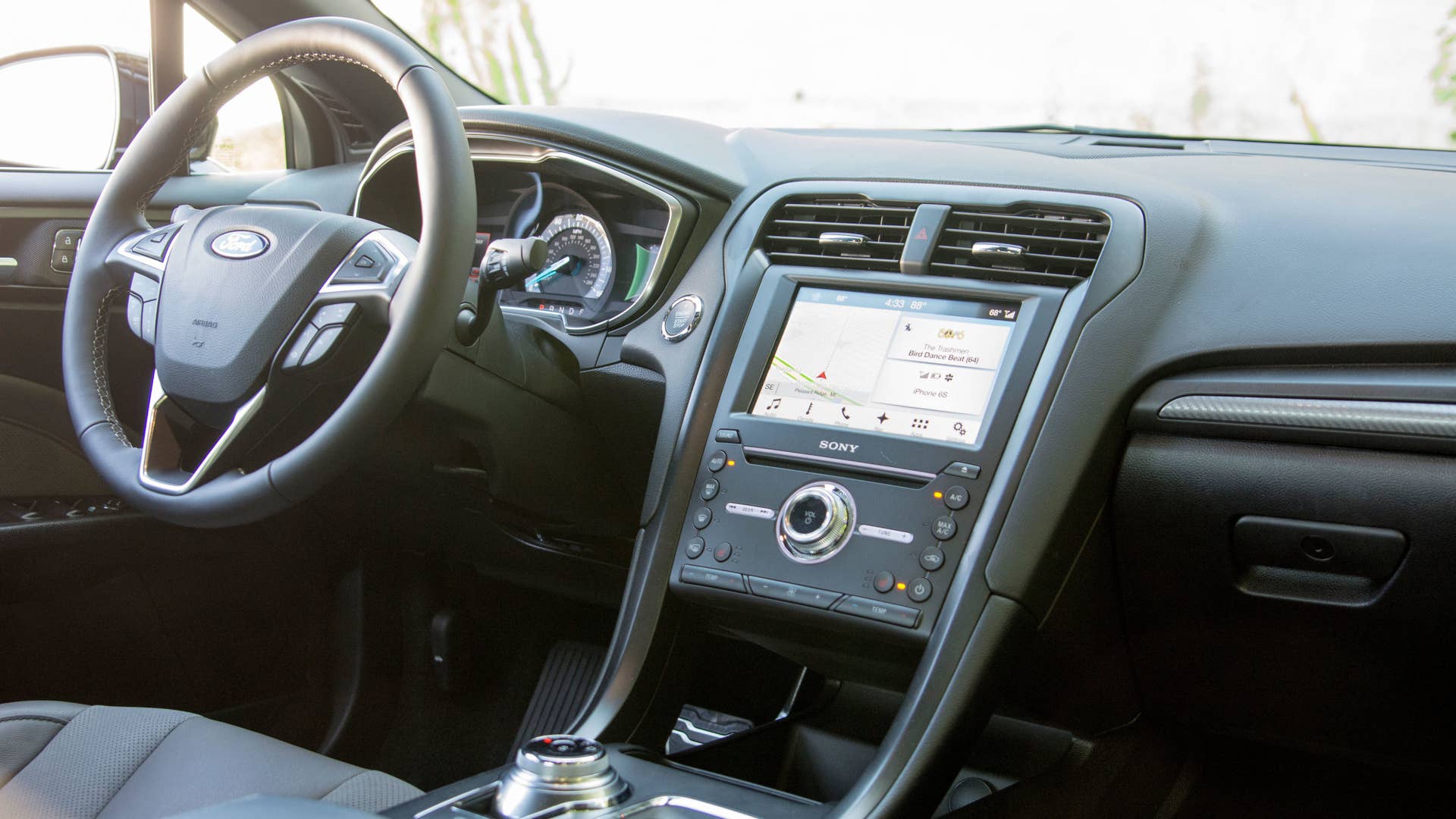 2017 ford fusion sport front seat interior