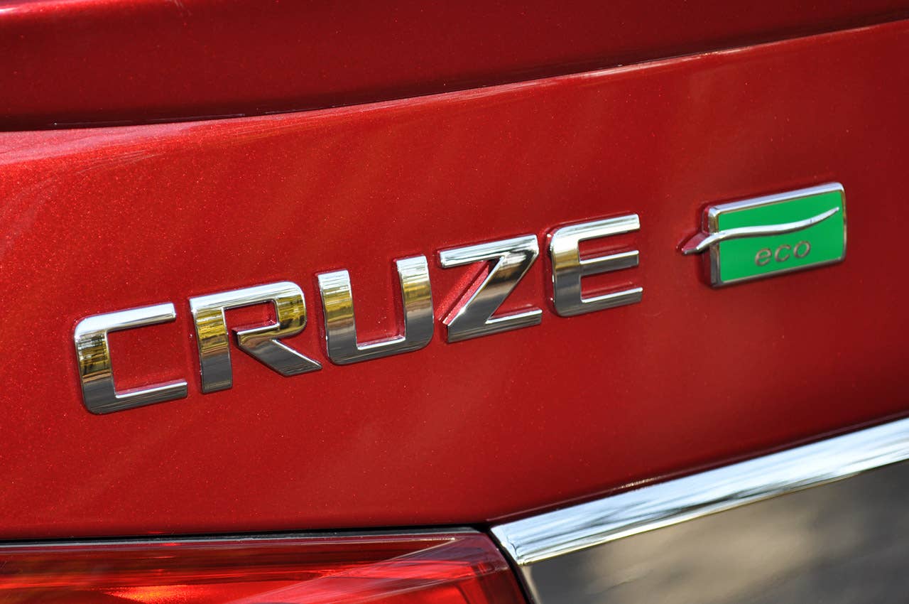 2012 Chevrolet Cruze Eco badge