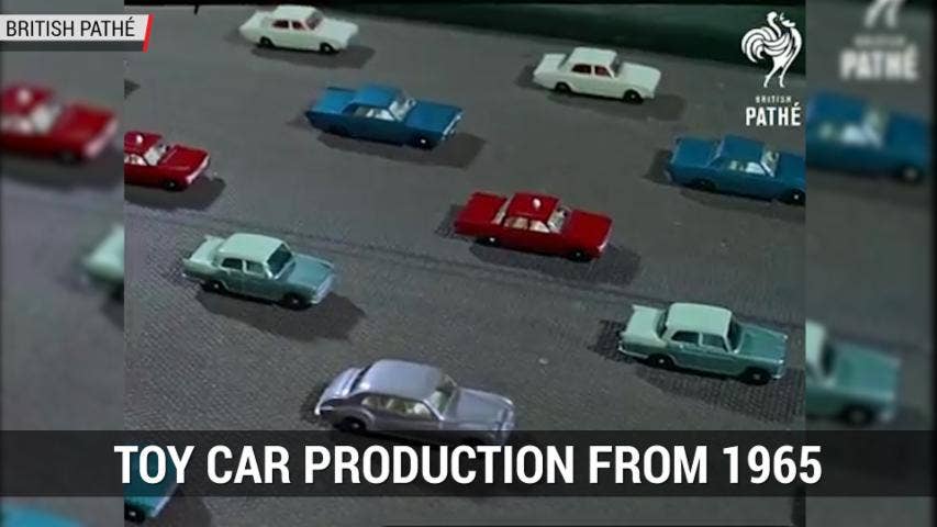 Film Sows How Matcbox Cars Were Made in 1965 | Autoblog MInute