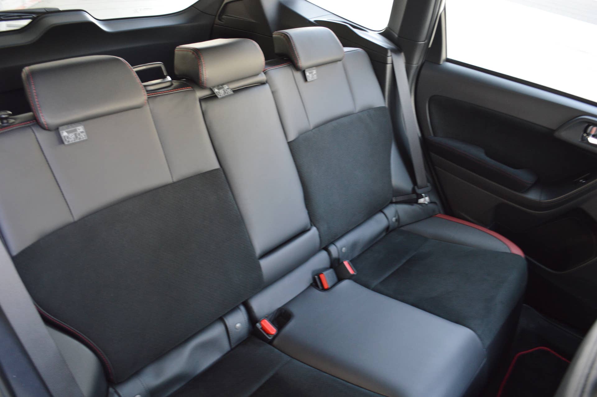 2016 Subaru Forester tS interior rear seats