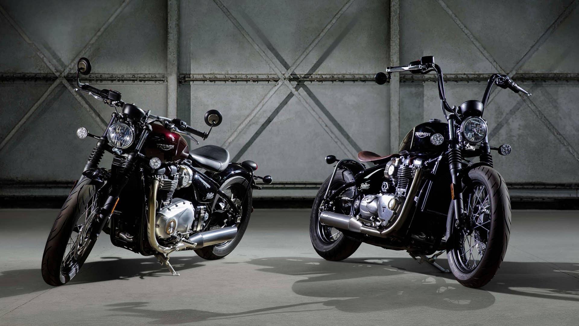 2017 Triumph Bonneville Bobbers