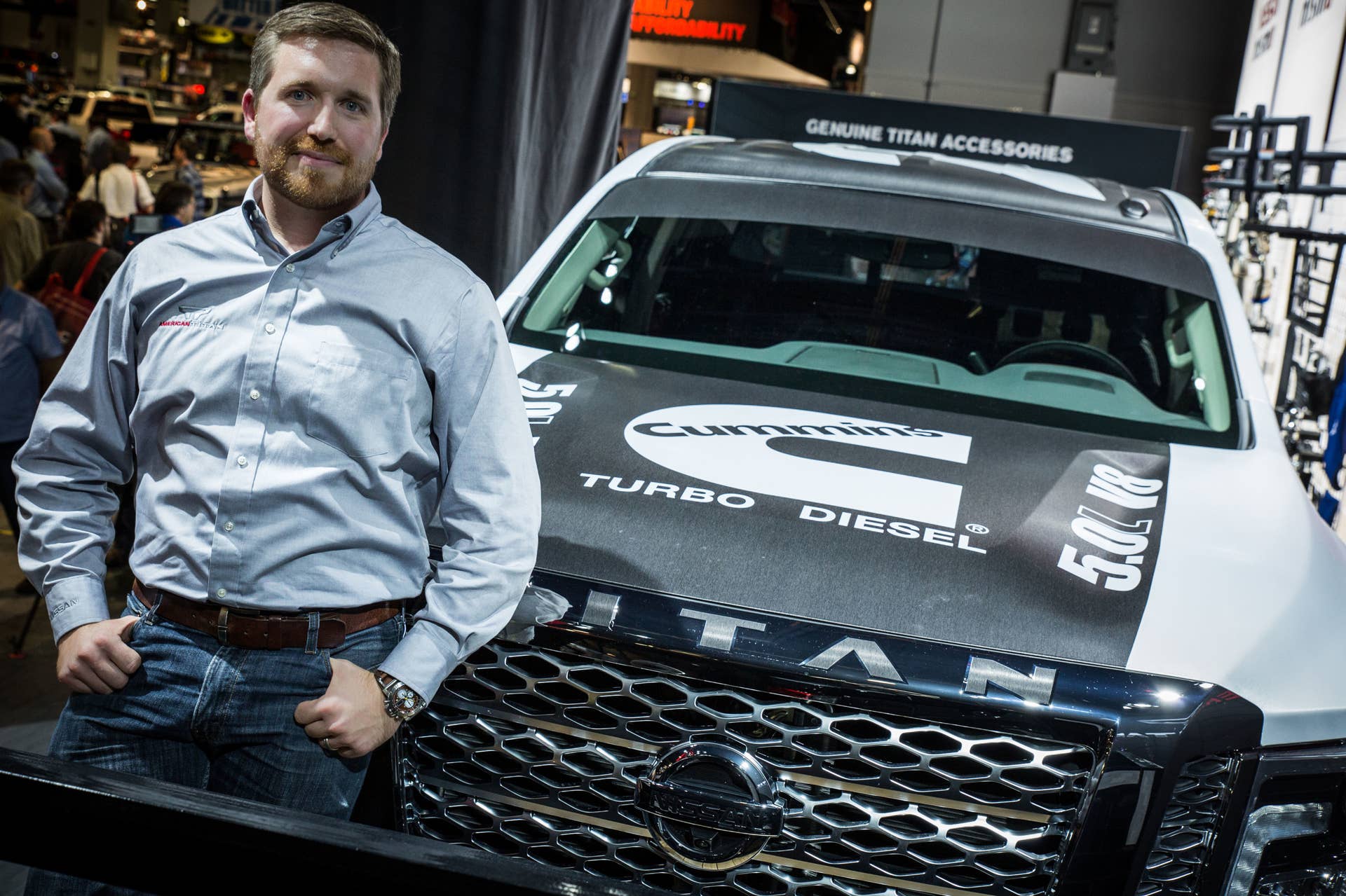 nissan titan xd cummins land speed record front end