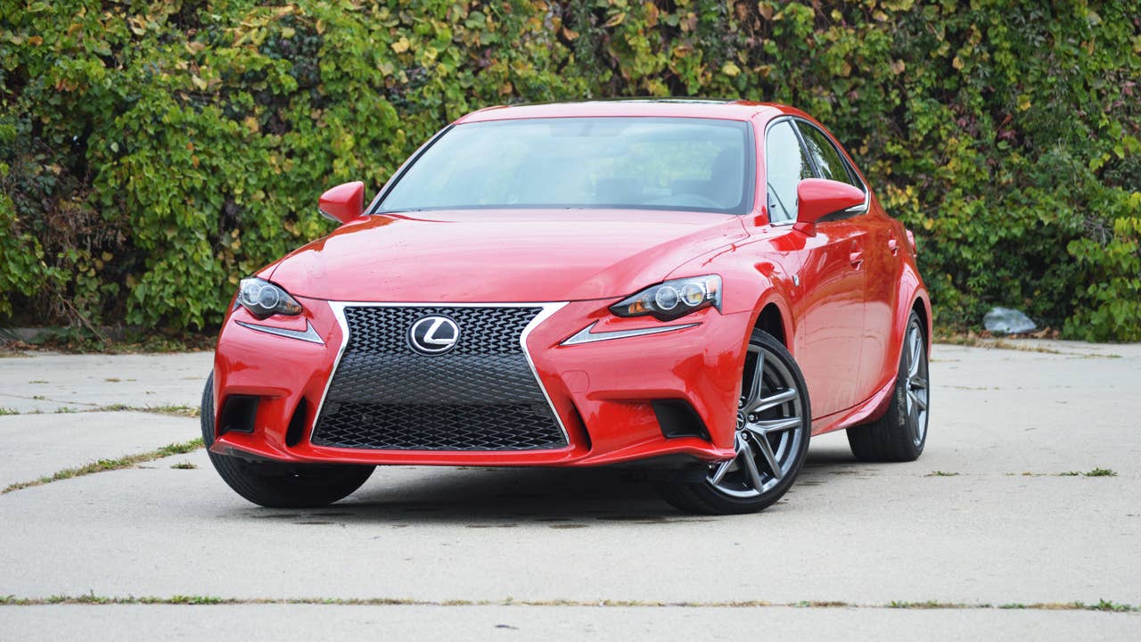 Lexus is 200t red front