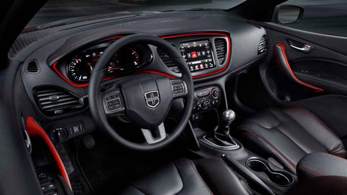 2016 Dodge Dart interior